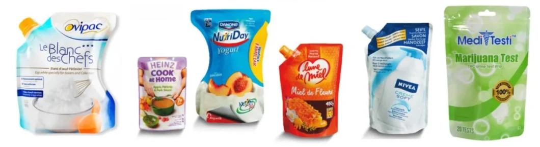 Automatic Zipper Bag Doypack Fruit Yogurt Oatmeal Cereal Muesl Packaging Machine System