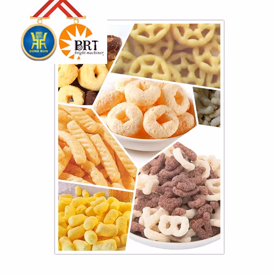 Korean Puff Rice Machine Cheese Balls Cheerios Puff Snacks Food Making Machinery