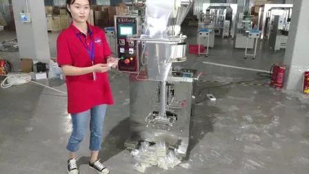 Automatic Red Date Nuts Potato Chips Condiment Packaging Granule Filling Packing Machine